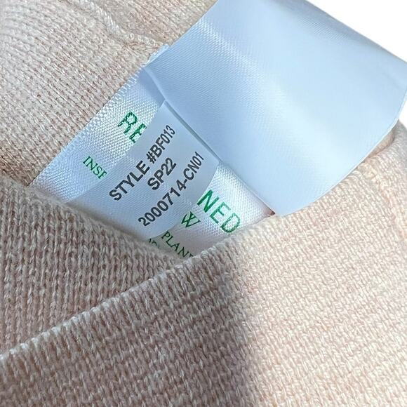 J. Crew Cecile Relaxed Sweater-Blazer Knit Merino Wool Pale Pink Size Small - Picture 10 of 10